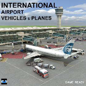 International Airport Vehicles & Planes